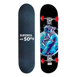 Skate Infantil Iniciante Montado Brinquedo Radical Até 50 Kg
