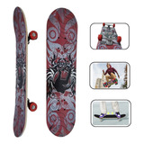 Skate Infantil Juvenil Completo Unissex Skateboard Iniciante