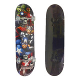 Skate Infantil Marvel Avengers 80cm Iniciante Dtc