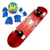 Skate Infantil Menino Completo Homem Spider Dark Aranha