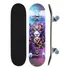 Skate Infantil Montado Com Lixa 7 Lâminas Brinquedo Radical Tiger