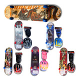 Skate Infantil Radical Criança Kit De Proteção Até 80kg