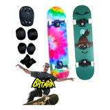 Skate Iniciante C Kit Proteção Shore 92a Rolamento 608z