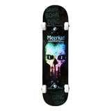 Skate Iniciante Street Meerkat Skull  truck De Pp 