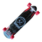Skate Longboard Hondar 36 Série Black