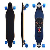 Skate Longboard Hondar Cruiser Montado Maple Completo Pro