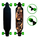Skate Longboard Montado Completo Mais Skate