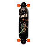 Skate Longboard Montado Lyons Roda Importada Abec 15