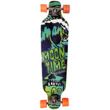 Skate Longboard Moon Time Life Game