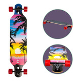 Skate Longboard Speed Montado Completo 105cm Paradise 120kg