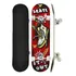 Skate Madeira Shape Lixa Estampa Tenis Rodas 50mm Até 70kg
