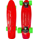 Skate Mini Cruiser Moon Time Vemelho 22 Pol limitado