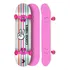 Skate Montado Profissional Cisco Feminino Good Vibes Rosa 8