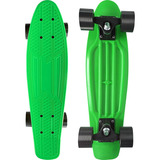 Skate Owl Verde Neon Penny Board Mini Cruiser
