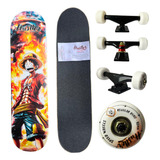 Skate Pro Do Luffy Completo Montado Naruto Goku