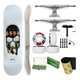 Skate Profissional Milk Completo