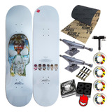 Skate Profissional Milk Completo