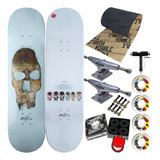 Skate Profissional Milk Completo