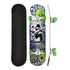 Skate Radical Irado 4 Modelos Dm Toys Suporta 70 Kg Caveira