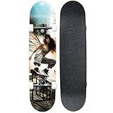 Skate Semi Profissional Montado Completo Modelos 7 5 Fada 