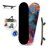 Skate Semi Profissional Ninho Boy Montado Completo Até 70kg