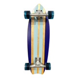 Skate Simulador De Surf Completo Shape Maple Truck Bucha