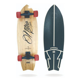 Skate Simulador De Surf Nitrosk8 Carlos Burle Bambu 31 x10 
