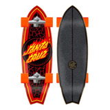 Skate Surf Santa Cruz Carver Cruzer Flame Dot Shark 9 85