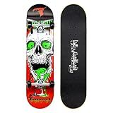 Skate Traxart Profissional Crazy Skull DZ 291