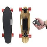 Skates EléTricos Para Adultos Skate EléTrico Controle Remoto Sem Fio 3 Velocidades AjustáVeis Velocidade MáXima De 15 Km Alcance De 8 Km Para Adultos Adolescentes E Iniciantes Red