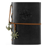 Sketchbook Preto 85 Folhas Envelhecidas Lisas Diário Agenda