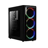 Skill Gaming PC Gamer AMD 6-Core CPU 3-8Ghz 8GB -Placa De Vídeo Radeon R5 2GB- SSD 120GB Casual- Preto- Média- 40453