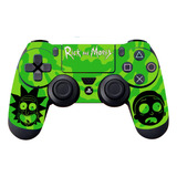 Skin Adesiva Controle Playstation 4 Ps4 Rick And Morty