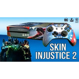 Skin Adesiva Injustice 2 Para Xbox