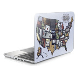 Skin Adesivo Protetor Notebook 13 3 Estados Unidos Eua D1