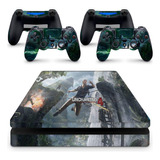 Skin Adesivo Protetor Ps4 Slim Uncharted 4  A Thief s End B4