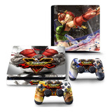 Skin Adesivo Ps4 Playstation 4 Slim Street Fighter V 5