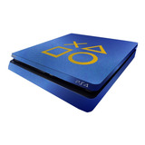 Skin Azul Metalico Ps4