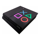 Skin Carbono Compatível Para Ps4 Fat Playstation