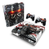 Skin Para Ps3 Slim Adesivo   Modelo 089