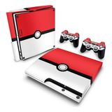 Skin Para Ps3 Slim Adesivo Modelo 229