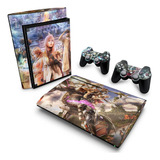 Skin Para Ps3 Super Slim Adesivo - Modelo 082