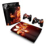 Skin Para Ps3 Super Slim Adesivo Modelo 028
