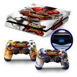 Skin Para Ps4 Fat Adesiva Street Fighter V 5