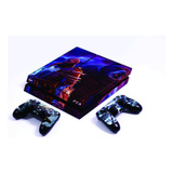 Skin Para Ps4 Fat God Of War Kratos Urso Bear