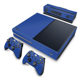 Skin Para Xbox One Fat Adesivo Azul Escuro