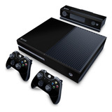 Skin Para Xbox One Fat Adesivo   Preto Black Piano