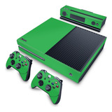 Skin Para Xbox One Fat Adesivo   Verde Grama