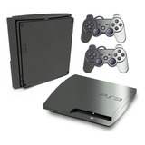 Skin Ps3 Slim Adesivo Pelicula Metalico Brilho Cinza