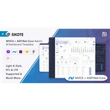 Skote Asp net Core Mvc5 Admin Dashboard Template